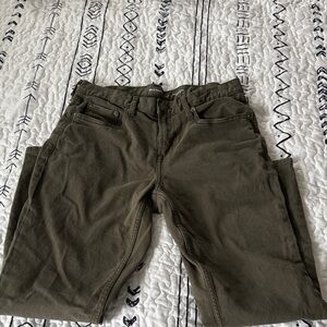 Men’s Olive Green Jeans
